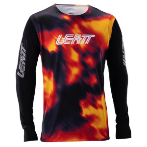 Tricou Leatt MTB Gravity 8.0 Heatmap Red