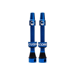 Valvă tubeless Cush Core Presta, 44mm, Albastru Marin