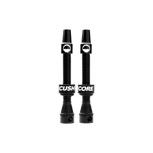 Valvă tubeless Cush Core Presta, 55mm, Negru