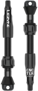 Valvă tubeless Presta CNC Pro Lezyne, 44 mm, negru
