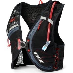 Vesta De Hidratare USWE Rush 8, 8 L, Cu Rezervor De 2 L Inclus, Negru/Albastru