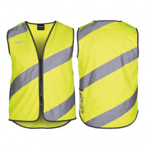 Vesta de siguranta Wowow Roadie galbena reflectorizanta