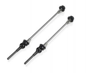 XLC Pro SL MTB quick release set QR-L06 for MTB wheels, black, 110/135mm