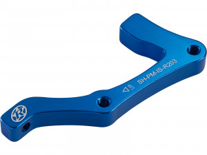 Adaptor frana REVERSE BRAKE DISC ADAPTER IS-PM 203 SHIMANO RE albastru