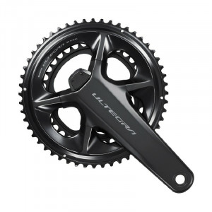 Angrenaj pedalier /Power Meter Shimano Ultegra FC-R8100-P, 52x36T, brat 170.0mm, pt 12 vit pe spate, hollowtech, fara butuc pedalier, incl TL-FC40, incl EW-EC300, 3RD Group, ambalat ind.