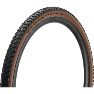 Anvelopa pliabila PIRELLI Cinturato Gravel M 45-622, Prowall Gravel, 120 TPI SmartEVO GR, Tan-Wall, TLR, Negru/Maro