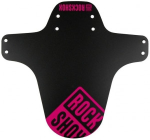 Aparatoare Rockshox MTB negru cu print magenta