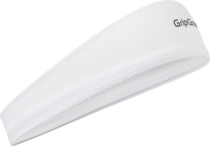 Bentiță GripGrab Lightweight Summer Sweatband, Alb