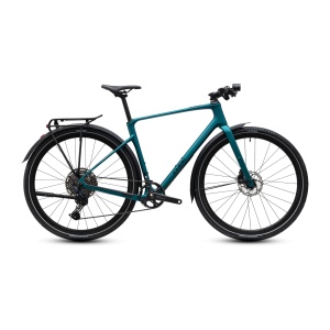 Bicicleta Cube Nulane, C:62 SLX Fe, Metallicpetrol Black 2027 - 28"