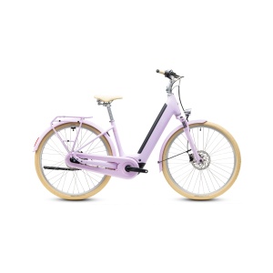 Bicicleta Electrica Cube Aruba, Hybrid 600 Easy Entry, Cottoncandy Creme 2027 - 28"