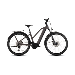 Bicicleta Electrica Cube KATHMANDU HYBRID EXC 800 TRAPEZE, Cedar CHROME, 2026 – 28"