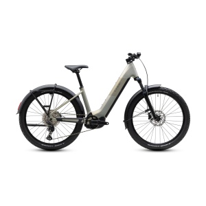 Bicicleta Electrica Cube Reaction, Hybrid ONE 720 Fe Easy Entry, Pearlsilver Chrome 2027 - 27.5"
