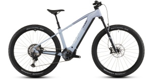 Bicicleta Electrica Cube REACTION HYBRID SLX 800, Gauzegrey ICEBLUE, 2026 - 29"