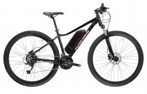 Bicicleta Electrica Kross Lea Boost ZZ D 27.5 black/ pink/ glossy