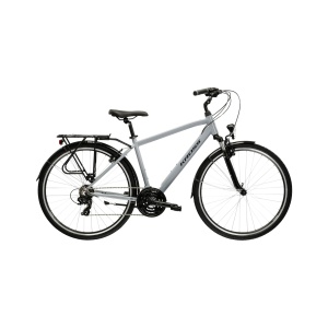 Bicicleta Kross Trans 1.0 grey / black / glossy