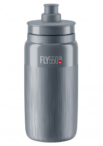 Bidon Elite Fly Tex 550ML, gri
