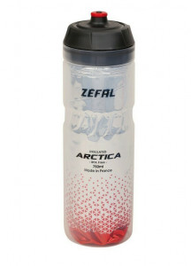 Bidon Zefal Arctica 75 750ML, argintiu/rosu
