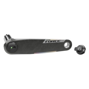 Braț pedalier cu powermetru SRAM Quarq Force XPLR AXS E1, 165 mm