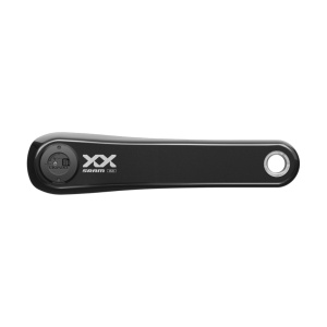 Brat Pedalier SRAM XX T-Type Power Meter, 165 mm, Stânga, DUB-PWR, AXS, Carbon, compatibil Flight Attendant