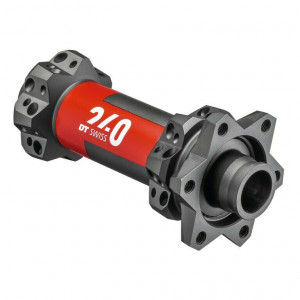 Butuc fata DT Swiss 240 MTB DB Straightp 110mm/15mm TA BOOST, 28 H., IS 6-BOLT