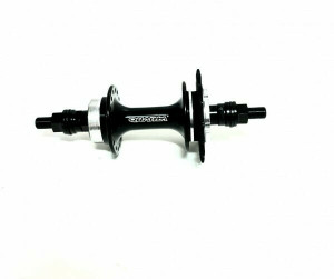 Butuc spate Quanta 513R, Fixie/Track, alu, 32H, 3/8x120x175mm, 2rulmenti, pinion 16T, negru, OEM