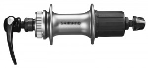Butuc spate Shimano Alivio FH-M4050 8/9/10v 36h QR Argintiu
