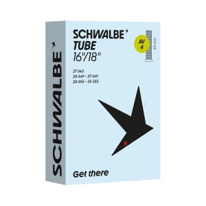 Camera SCHWALBE AV4, 16/18x1 1/8-1 3/8", 28/37-340/355, AGV40mm