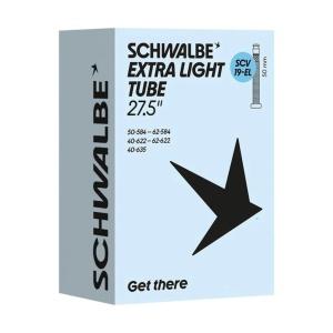 Camera Schwalbe SCV 19-EL Extra Light 27.5/28 Inch 40/62-584/635 SCV Neagra 50mm