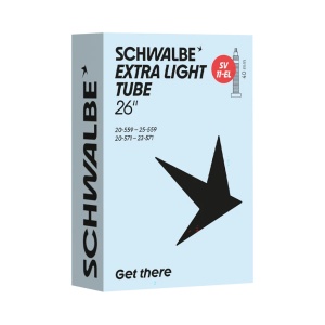 Camera Schwalbe SV 11 Extra Light 26x0.75-1.00 Inch 20/25-559/571 SV 40mm