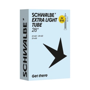 Camera Schwalbe SV 15-EL Extra Light 27/28x0.90-1.10 Inch 23/28-622/630 SV 50mm