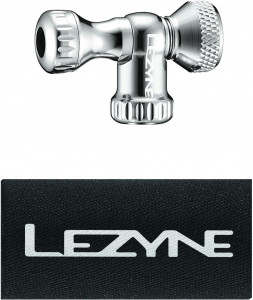 Cap pompa CO2 Lezyne, argintiu