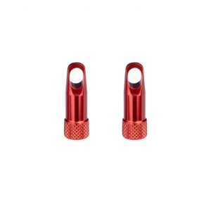 Capace Valva Presta Force Cu Unealta Inclusa, Aluminiu, Alloy, Rosu