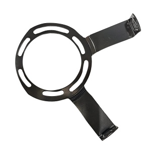 Chain guard mount Herrmans Slim/Halo, 38 t., blk, STEPS E6100/E5000