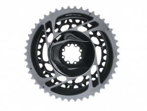 chain ring Sram Red Road 2x12 speed 00.6218.017.000 grey,46/33 teeth,DM,alu.