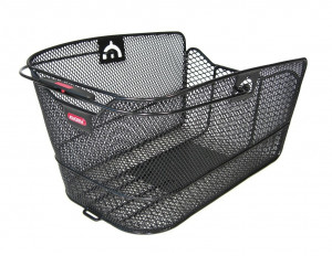 Cos bicicleta spate KLICKfix Citymax GTA 23x22.5x36cm, black, close-meshed