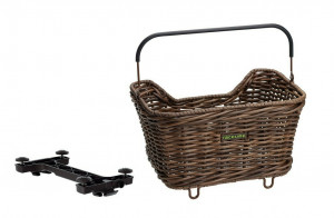 Cos portbagaj cu sistem de prindere Racktime, 43X31X24.5 cm, 20 L, SNAPIT 2.0