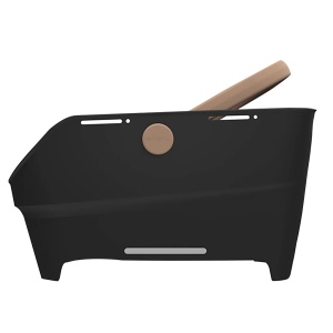 Cos Spate Basil Cento Neo MIK Negru, 46X35x25cm, MIK