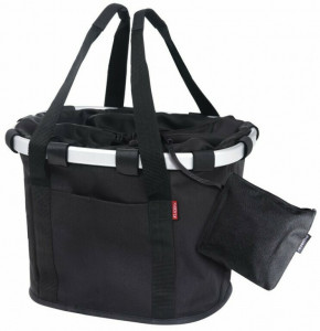 Cos spate Klickfix, negru, 35X28X26 cm