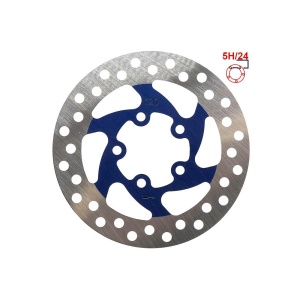 Disc frana 120mm 5 gauri, Albastru