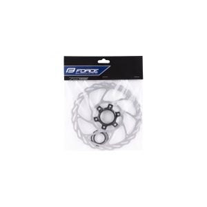 Disc frana Force 180mm Center-Lock argintiu