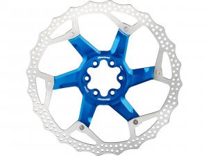 Disc frana REVERSE BRAKE DISC ALUMINUM/STEEL 203mm blue