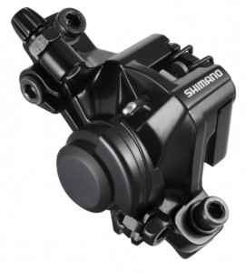 Etrier frana pe disc Shimano Altus BR-M375-L fata sau spate mecanica negru