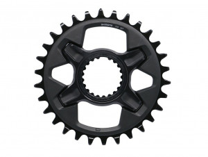 Foaie angrenaj Shinano 30t. black, for FCM8100 1x12V