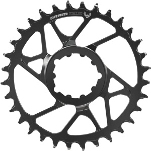 Foaie angrenaj SRAM T-Type Eagle S1000, 32T, oțel, Direct Mount, offset 3 mm, 12 viteze, negru