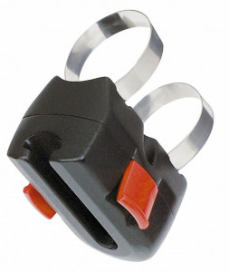 Frame adapter Klickfix black ,for U-lock