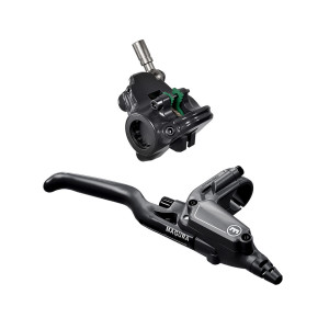 Frana hidraulica dreapta CT4, 3 degete Carbotecture, flatmount Caliper