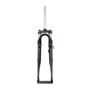 Furca cu suspensie, Zoom 141 Aria, arc, roata 28 (622), ahead, gat drept (1-1/8), cursa 45mm, Lock-Out, frana janta (v-brake) + disc IS, negru mat, AM