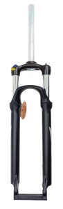 Furca cu suspensie, Zoom Vaxa 30S, arc, roata 29 (622), ahead, gat drept (1-1/8), cursa 100mm, Lock-Out, frana disc PM, negru mat, AM