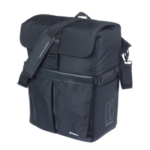 Geanta Laterala Basil Move MIK Studs Negru, 15 l
