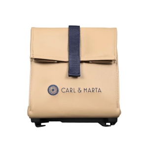 Geanta Racktime de Umar Carl&marta Snack Time 2.0 Creme Beige, 24x14x38cm, 5.5 L